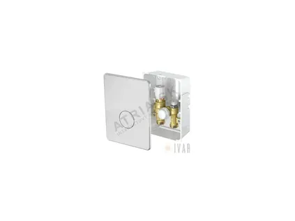 IC-BOX 2 s RTL a termostatickým ventilom – chróm
